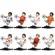 8pcs World Cup football stars building block minifigures Kids Gifts Toys