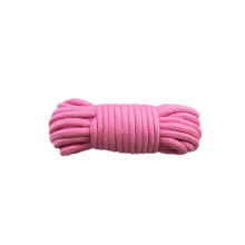 (Pink, 10m) Cotton Thicken 10m Bondage Rope Play String Soft To Touch Tie Fun Up Restraints