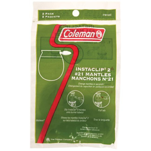 Coleman Coleman  Insta-Clip Mantles 21 2 Pack