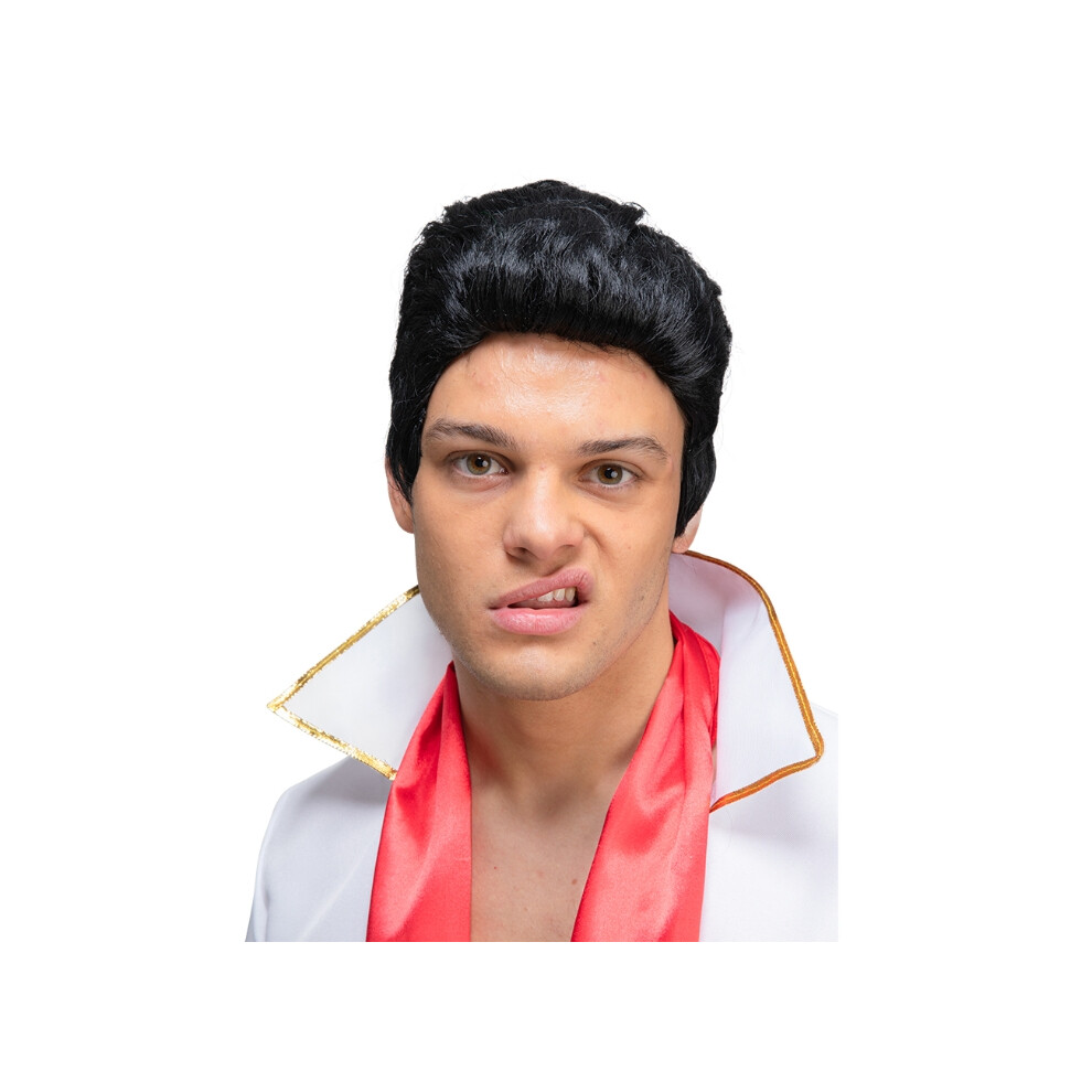 Wicked Costumes 50'S Rocker Wig / Elvis Black