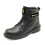 Beeswift 6 Eyelet MS Safety Boot - Black Smooth leather All Sizes 1