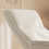 Homcom HOMCOM Massage Reclining Chair with Adjustable Backrest, Cream White 5