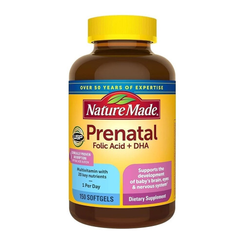 Nature Made Nature Made Prenatale Multi + DHA, 200 mg DHA, 150 softgels