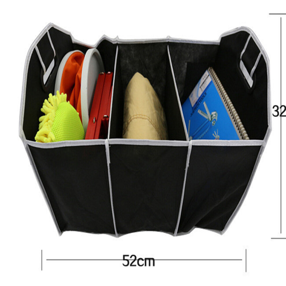 Van Car Truck Trunk Organizer Foldable Collapsible Compartments Storage Bag