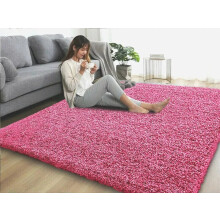 (Pink, Medium: 80 x 150 cm) Extra Large Thick Shaggy Rug Soft Living Room Bedroom Carpet Hallway Runner Rugs