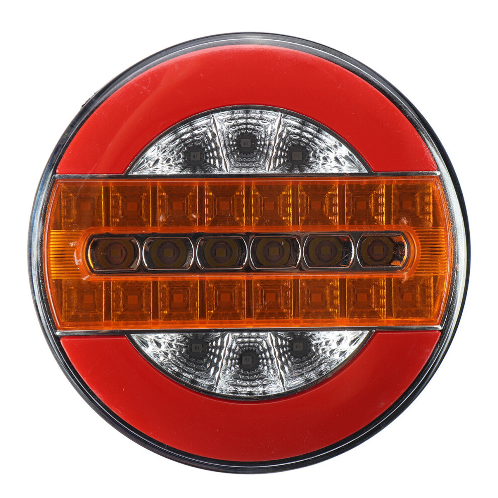 12-24V Led Hamburger Rear Tail Lights Reversing Lamp Stoplight For Truck Lorry Van Caravan Bus Camper 3592643618270