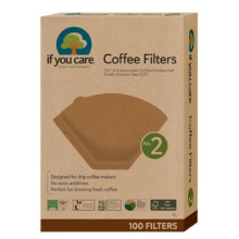 If You Care Coffee Filters No. 2 Small Unbleached 100 Filters