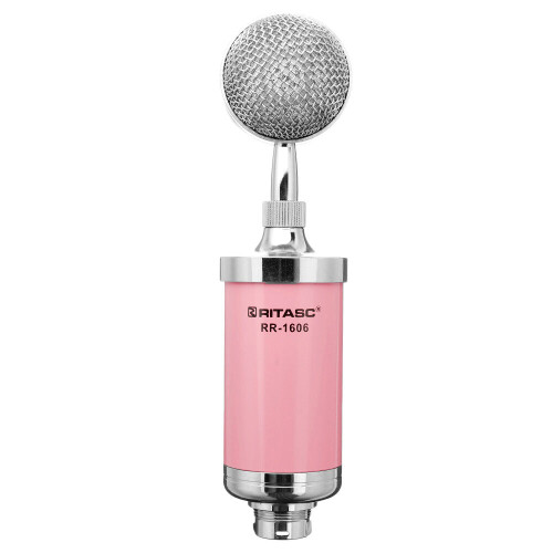 (Pink) Live Microphone Recording Microphone Condenser Microphone