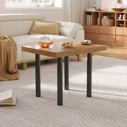 Living And Home Set of 4 Round Metal Table Legs 1