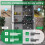 (White) YODOLLA Storage Cabinet Shed Metal Cupboard 5