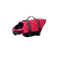 Dog Life Jacket Pet Safety Vest Swimming Boating Float Aid Buoyancy Lifesaver Red L