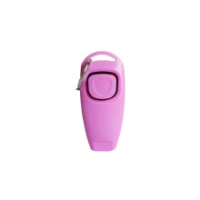 Dog Training Whistle Clicker Combo To Stop Pet Barking Obedience Train Skills Au - Pink