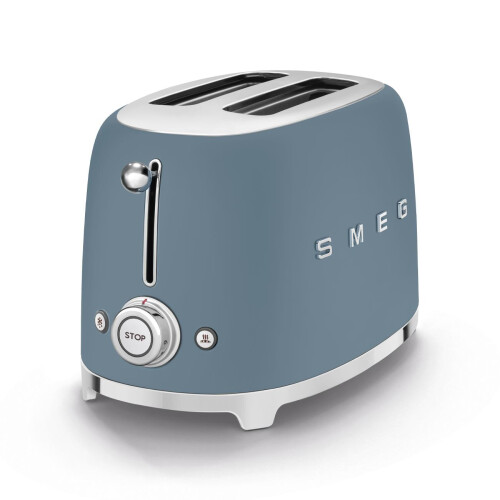 Smeg Smeg 2 Slice Storm Blue Toaster 1
