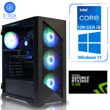 (256GB M.2) Gaming PC i9 12900KF 32GBDDR4 8GB RTX 3050 M.2 W11