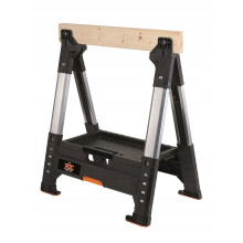 Zaagsteun - KETER - ROC Pro Gear - Verstelbaar - Metaal en hout - Capaciteit 1360 kg
