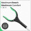 (Green) 31" Folding Litter Picker Reacher Grabber Stick 3