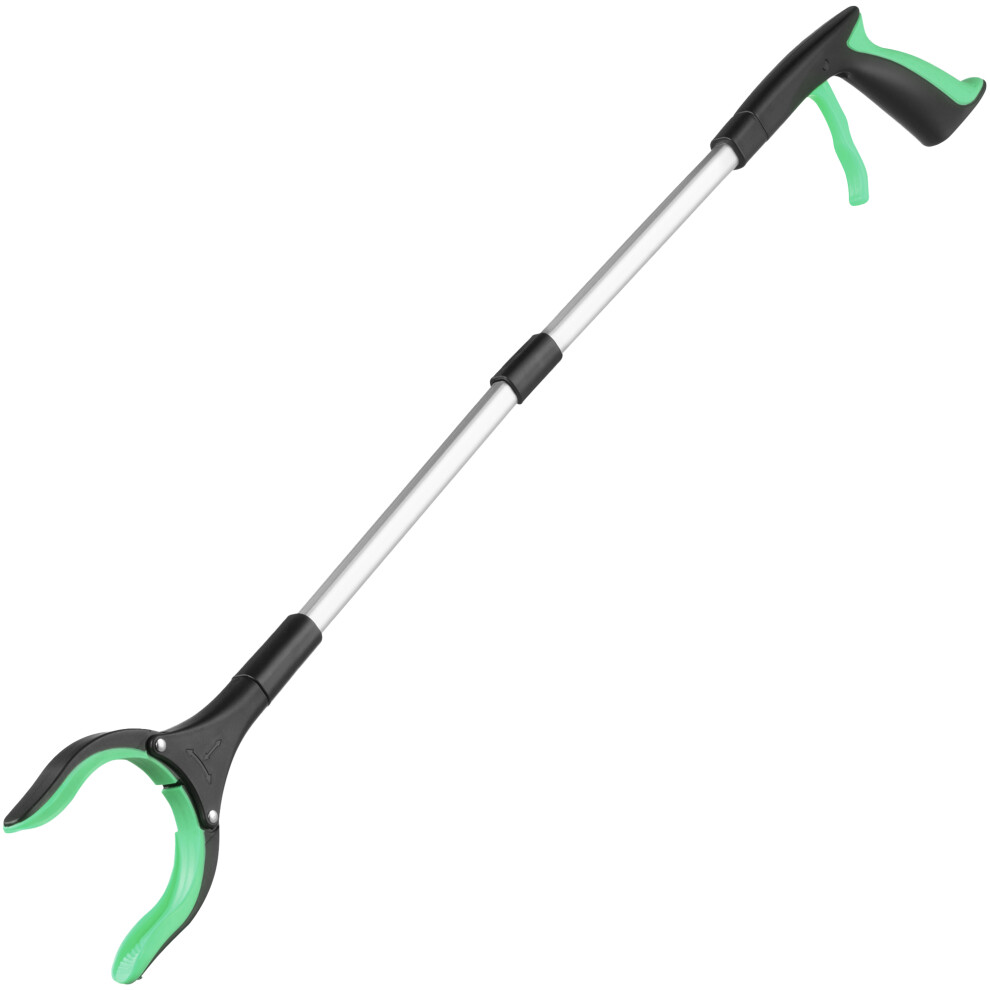 Hardys Green (Green) 31" Folding Litter Picker Reacher Grabber Stick
