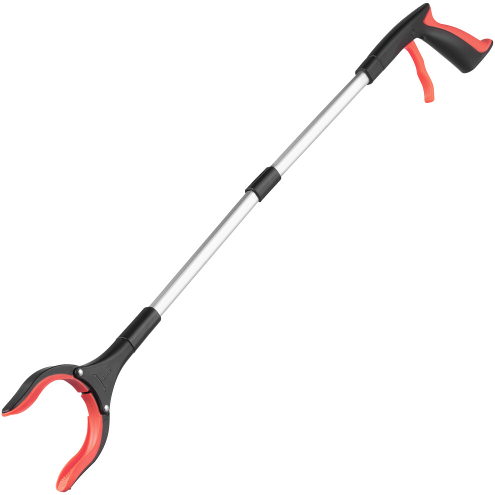 Hardys Red (Red) 31" Folding Litter Picker Reacher Grabber Stick