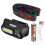 (C) USB Rechargeable COB Headlamp Running Camping Fishing Cycling Flashlight Sensor Work Light 18