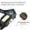 (C) USB Rechargeable COB Headlamp Running Camping Fishing Cycling Flashlight Sensor Work Light 12