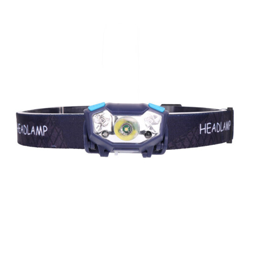 650LM XPE+2* LED 5 Modes Headlamp 950mAh Battery USB Interface Motion Sensor LED Headlamp 2