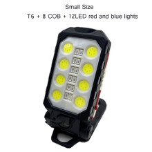 (A) LEDs Ultra Bright Foldable Camping Lamp Super Bright Portable Survival Lanterns With Magnet Bracket Outdoor Waterproof Emergency Work Light