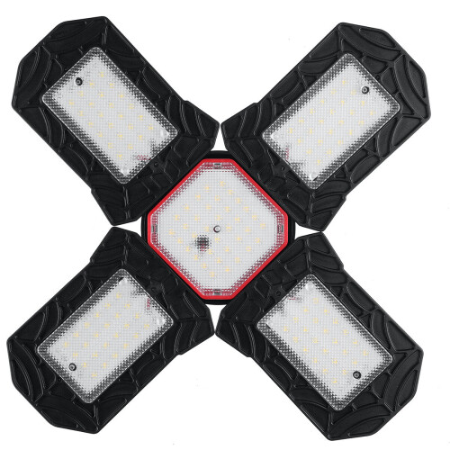 Folding LED Garage Light Super Bright Portable Warehouse Factory Light Canopy Work Light 1