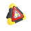 (Yellow) LED COB USB Solar Work Light Caution Lamp 5 Modes Outdoor Camping Emergency Lantern 10