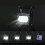 LEDs Folding Working Lamp Solar Panels Light 4-Modes Magnetic Camping Light Waterproof LED Light 3