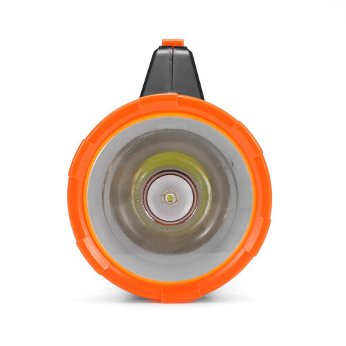 (Orange, Type B) Portable LED Work Light 10W LED Camping Light Waterproof USB Rechargeable Spotlight
