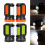 (Orange, Type B) Portable LED Work Light 10W LED Camping Light Waterproof USB Rechargeable Spotlight 4