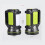 (Orange, Type B) Portable LED Work Light 10W LED Camping Light Waterproof USB Rechargeable Spotlight 7