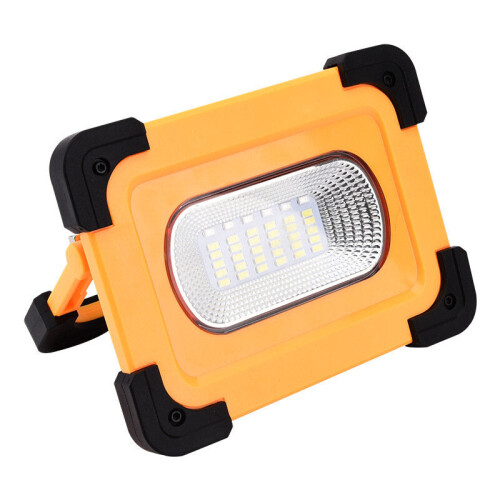 (B) COB/LED USB Solar Charging Camping Light Waterproof 4 Modes 180 Handle Adjustable Spotlight Searchlight Emergency Lantern 1
