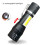(D Packing) Portable Rechargeable Zoom LED Flashlight Torch Lantern 3 Lighting Modes Camping Light Mini Led 11