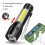 (D Packing) Portable Rechargeable Zoom LED Flashlight Torch Lantern 3 Lighting Modes Camping Light Mini Led 13