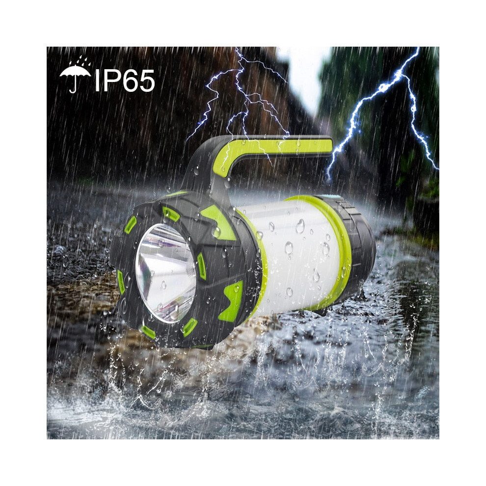 Camp Lamp LED Camping Light USB Rechargeable Flashlight Dimmable Spotlight Work Light Waterproof Searchlight Emergency Torch