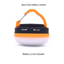 (Battery Version) 5W LED Camping Lantern Tents lamp Mini Portable Camping Lights Outdoor Hiking Night Hanging lamp USB Rechargeable