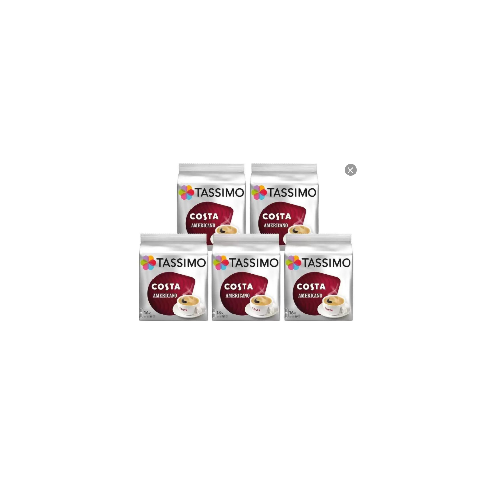 Phoenix Costa Tassimo Americano Coffee Pods, 80 Servings