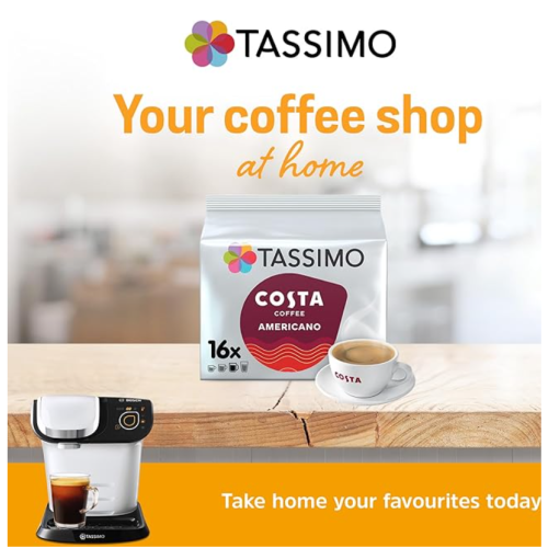 Phoenix Costa Tassimo Americano Coffee Pods, 80 Servings 1