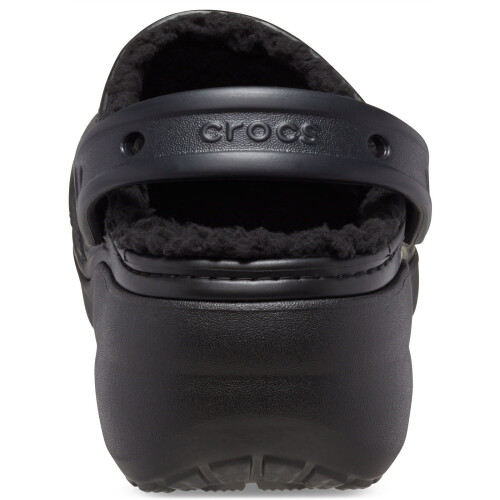 Crocs Crocs Damen Classic Plattform gefütterte Clogs, Bone, 6 Frauen 1