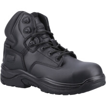 (Black, 8 (Adults')) Magnum Responder Leather Black Safety Boots