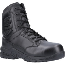 (Black, 11 (Adults')) Magnum Strike Force 8.0 Leather Black Safety Boots