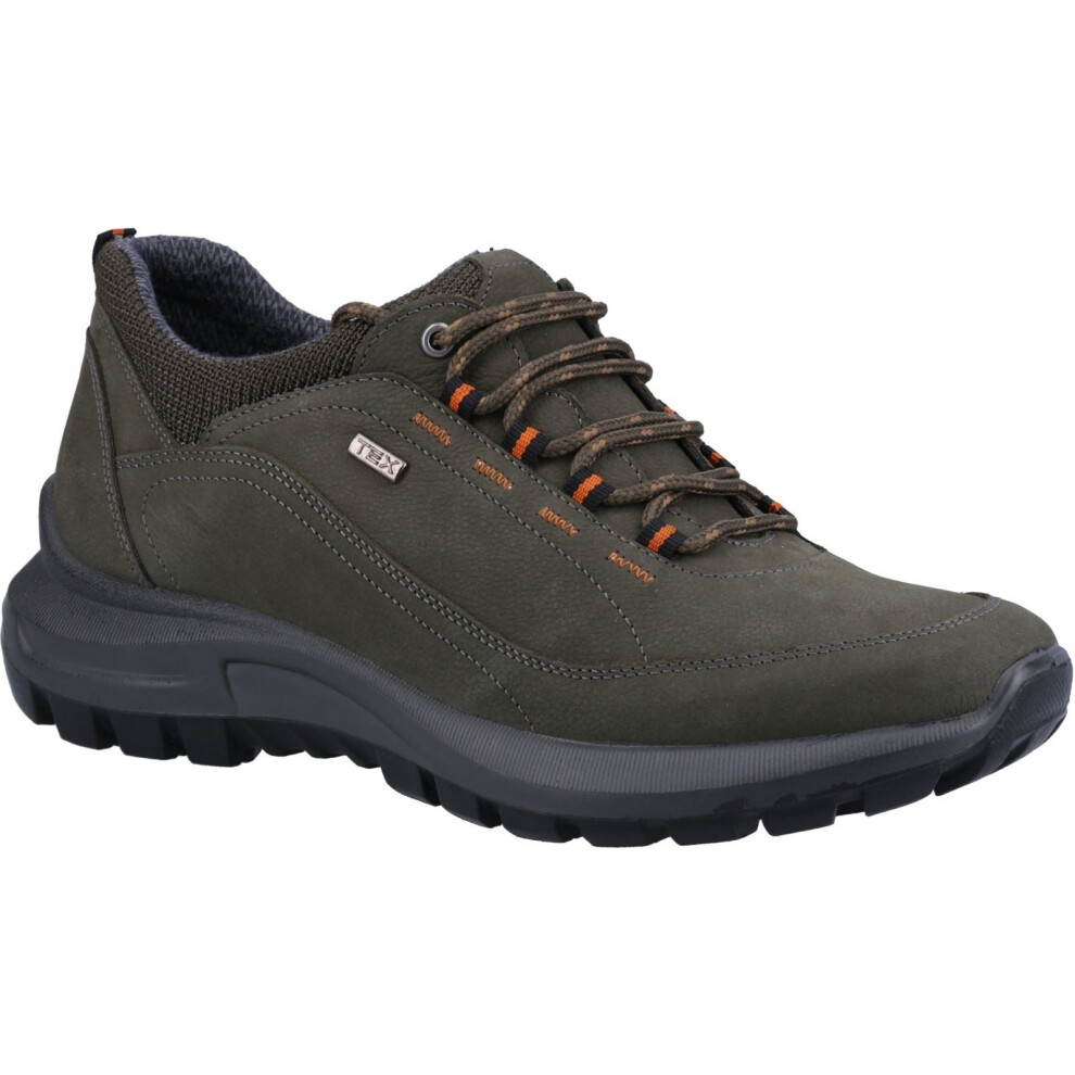Cotswold Men's Khaki 'Dumbleton' Classic Lace Shoes In | : Size 12 - Image 3