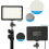 Photography Video Lighting Kit LED Studio Streaming Light with 9 Color 2