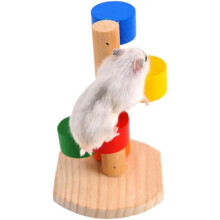 Premium kwaliteit kleurrijke hamster schaal hamster speelgoed hamster molaar gereedschap hamster benodigdheden voor huisdieren