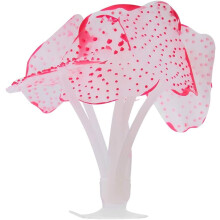 Kunstmatige Koraal Aquarium Silicone Simulatie Plant Fish Tank Onderwater Landscaping Ornament (Rood)