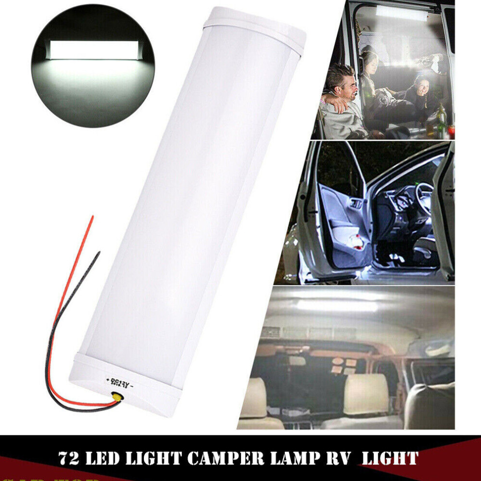 72 Led 12V -80V Camper Rv Interior Trailer Boat Lamp Ceiling For Car Van Light 7751377882920