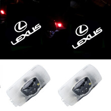 2 pieces are applicable to Lexus LS RX ES IS LX Lexus Door Projection Atmosphere Lamp