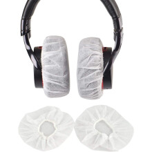100 stuks wegwerp non-woven koptelefoonhoes Internet cafe microfoon non-woven stofhoes koptelefoon oorkap