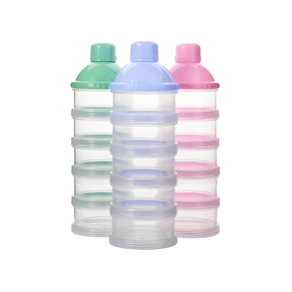 Nydia Three Baby Five Layer Detachable Milk Powder Boxes, Rice Powder Boxes, Snack Boxes, Milk Powder Storage Boxes, Milk Powder Compartments